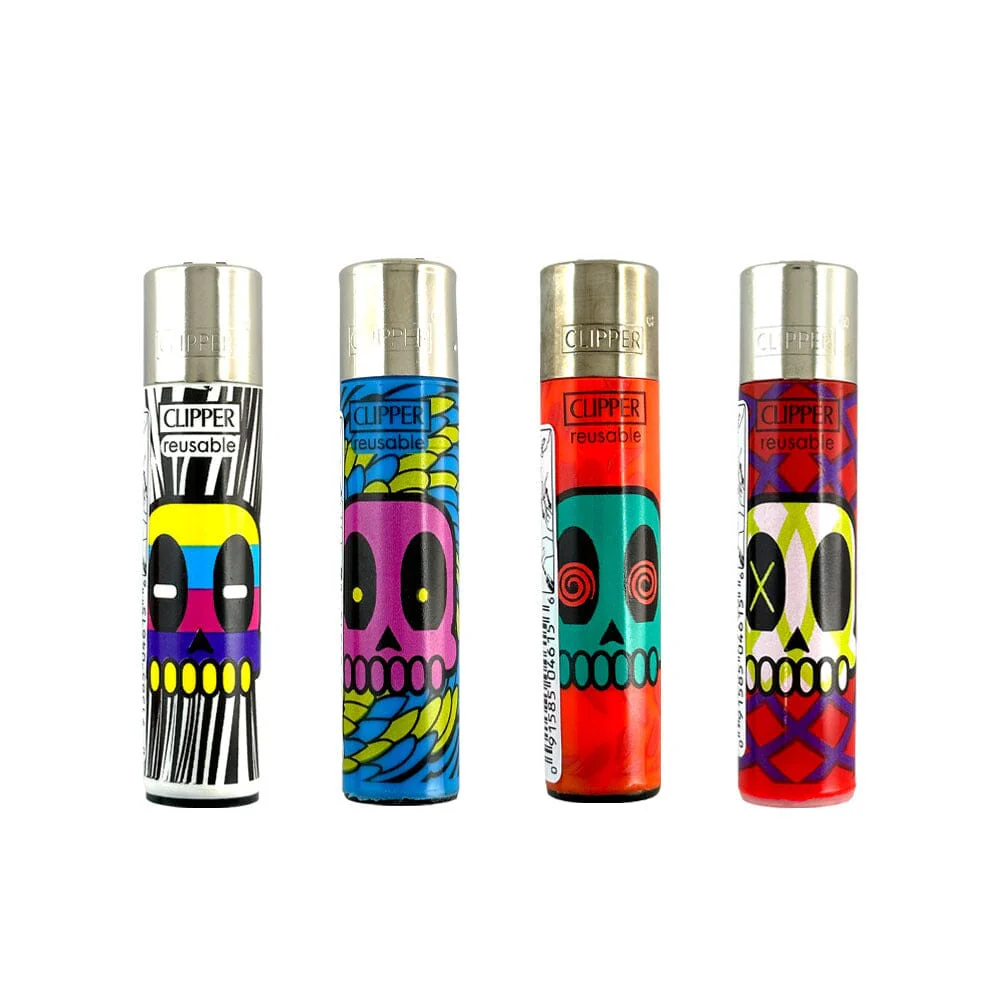 Skull Life Lighter Clipper