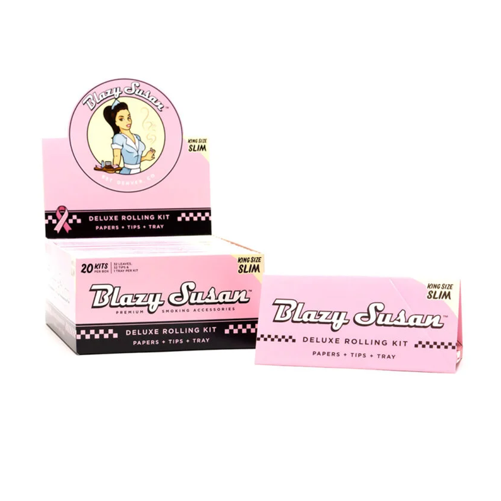 Pink Deluxe Rolling Kit Blazy Susan