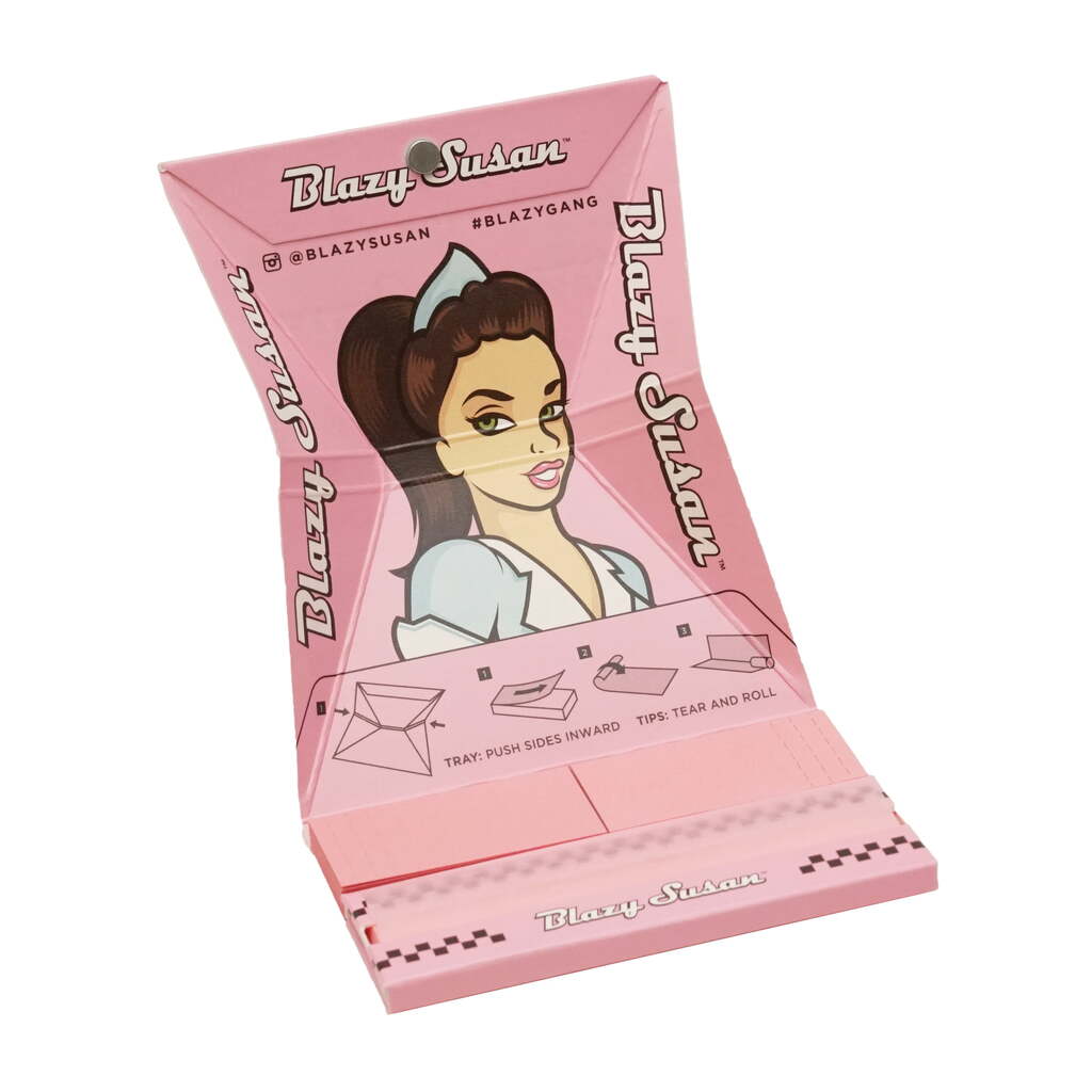 Pink Deluxe Rolling Kit Blazy Susan