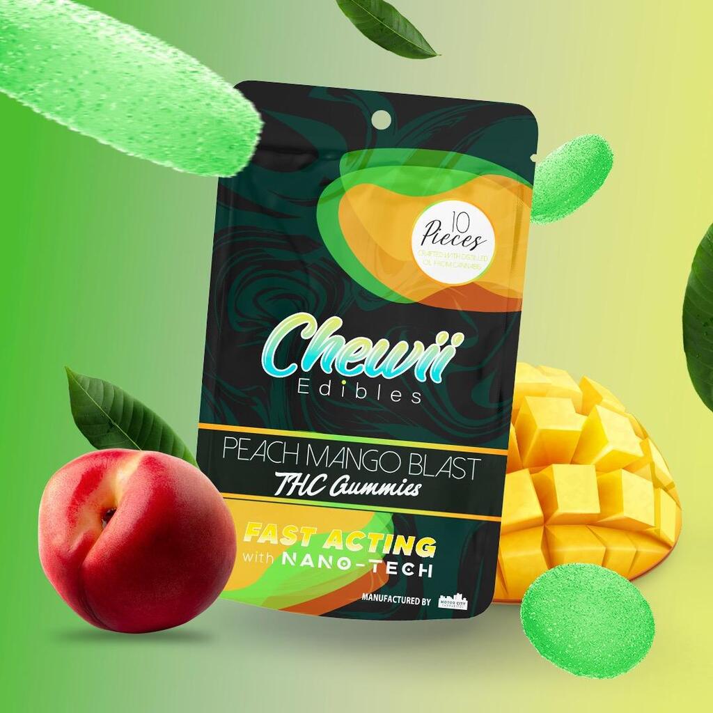 Fast Acting Peach Mango Chewii