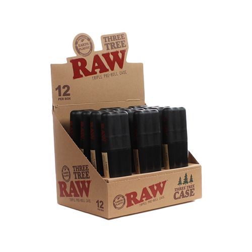 Triple Pre-Roll Case Raw