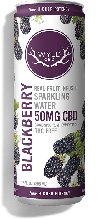 Blackberry CBD Seltzer product