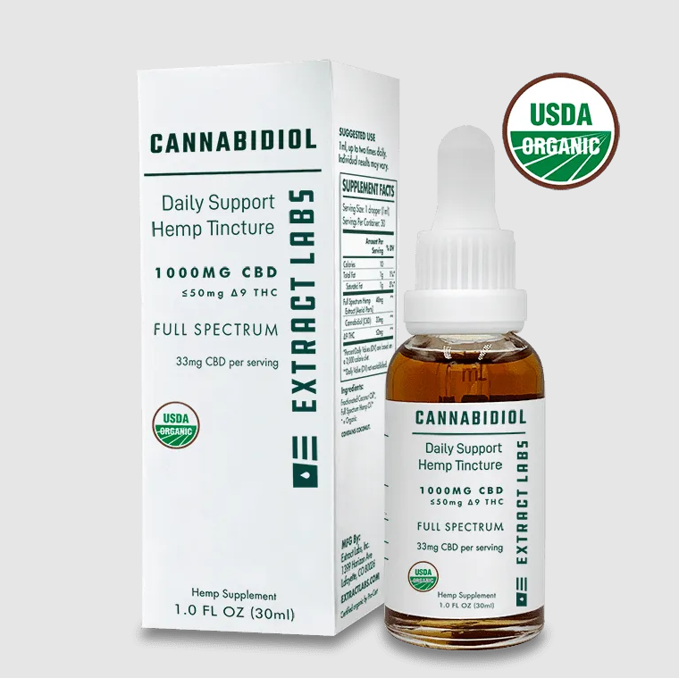 Organic Daily Support CBD Extract Labs