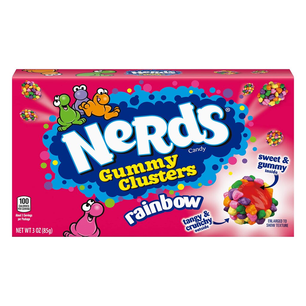 Gummy Clusters Rainbow Nerds