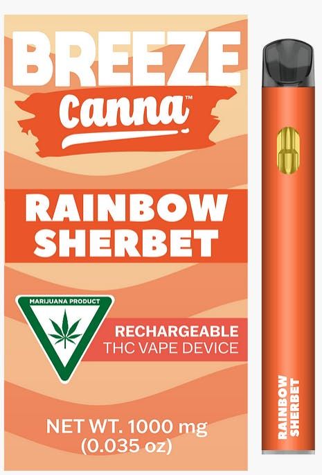 Rainbow Sherbet Breeze Canna