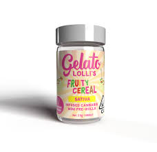 Lolli's Fruity Cereal Infused Pre-Roll 5 pack Gelato