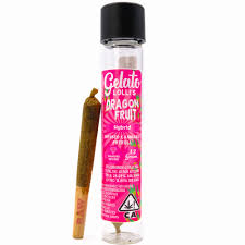 Lolli's Dragon Fruit Infused pre-roll Gelato