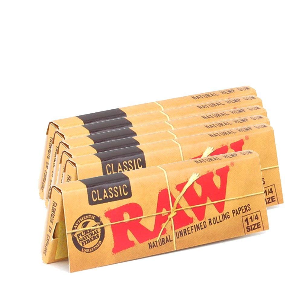 Classic 1 1/4" Rolling Papers Raw