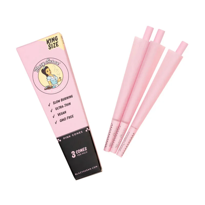 King Size Pink Cones Blazy Susan 