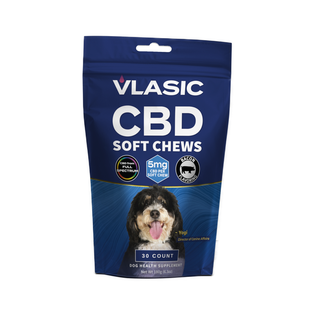 CBD Pet Care Bacon Dog Chews Vlasic