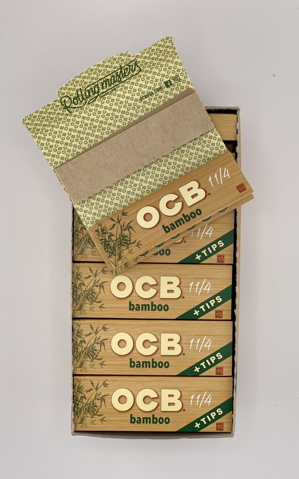 Bamboo 1 1/4 Papers OCB