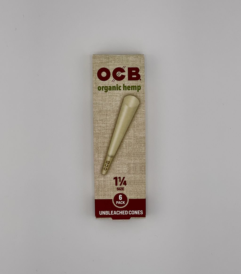 Organic Hemp 1 1/4 Cones OCB