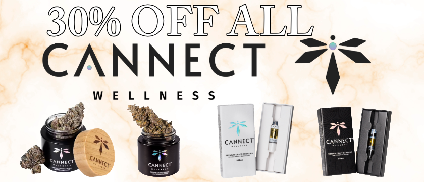 Cannabis Promo, Cannabis Sales, Cannabis Discounts, Cannabis on Sale, 30% Off Cannect