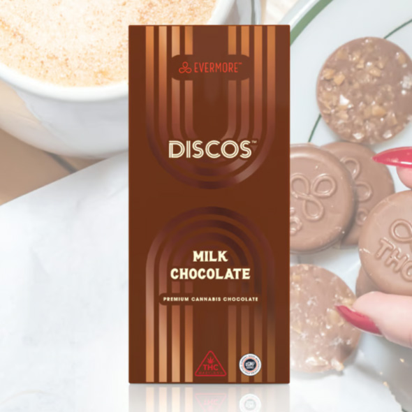 Salted Caramel Milk Discos