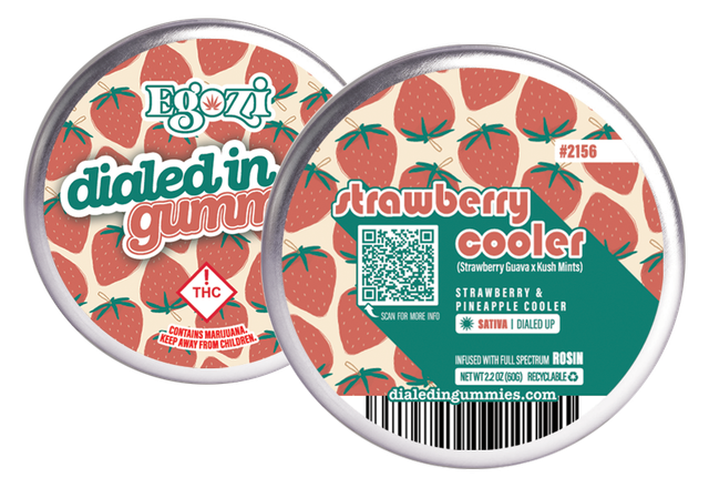 Strawberry Cooler Gummies Dialed In