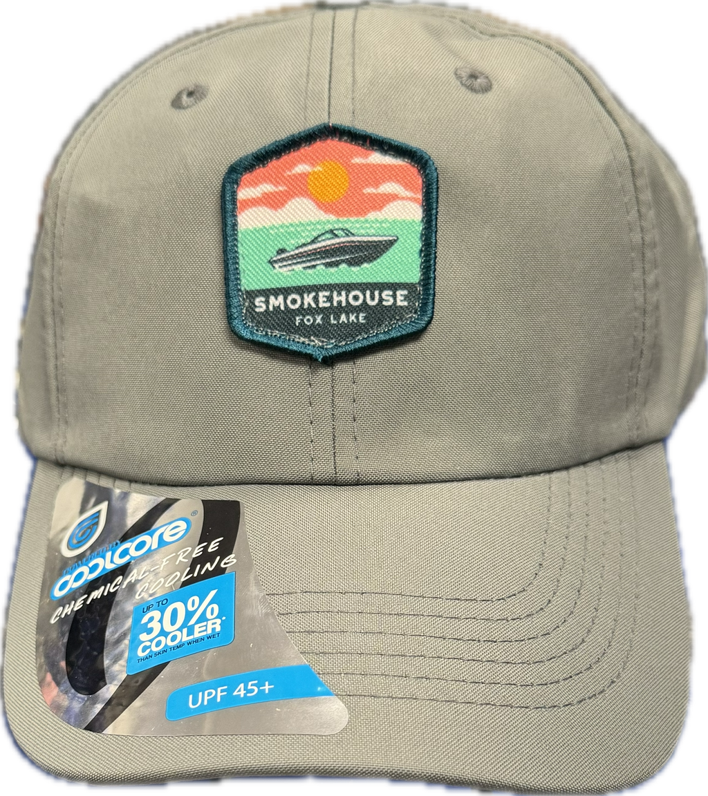 Grey Hat with Boat Patch