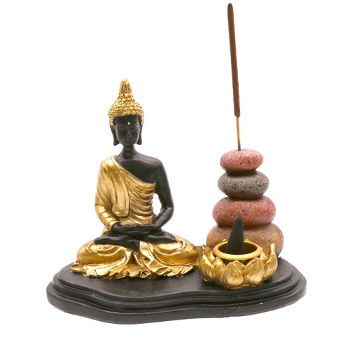 Buddah With Standing Stones Wildberry Incense