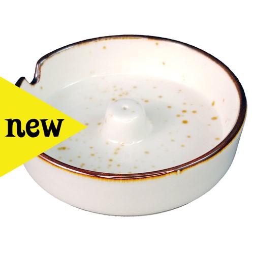 Wildberry Incense Round Ceramic Burner | Cream