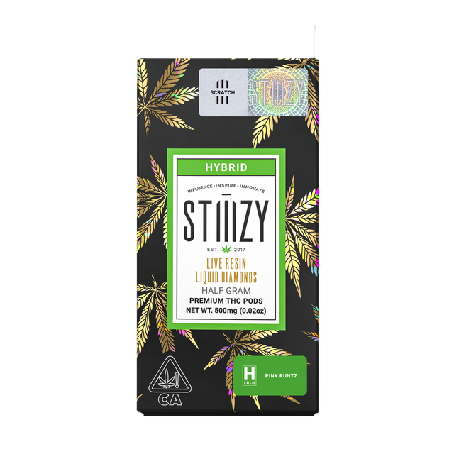 Pink Runtz Live Resin Liquid Diamonds STIIIZY