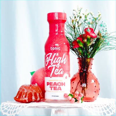 Peach High Tea