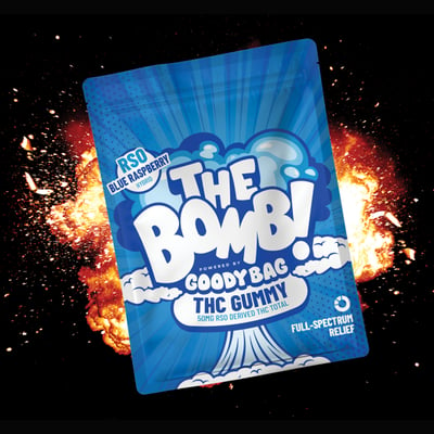 Blue Raspberry RSO Goody Bomb Goody Bag