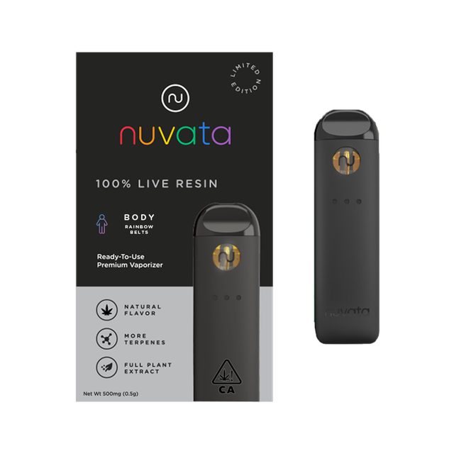 Body: Rainbow Belts Live Resin AIO  Nuvata