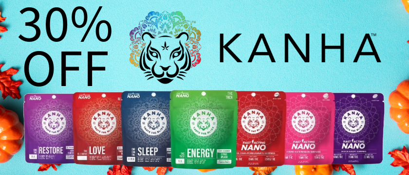 Cannabis Promo, Cannabis Sales, Cannabis Discounts, Cannabis on Sale, 30% Off Kanha