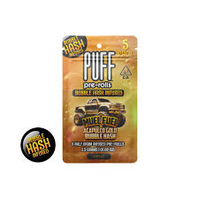 Mule Fuel x Acapulco Gold Infused Bubble Hash 5pk Puff