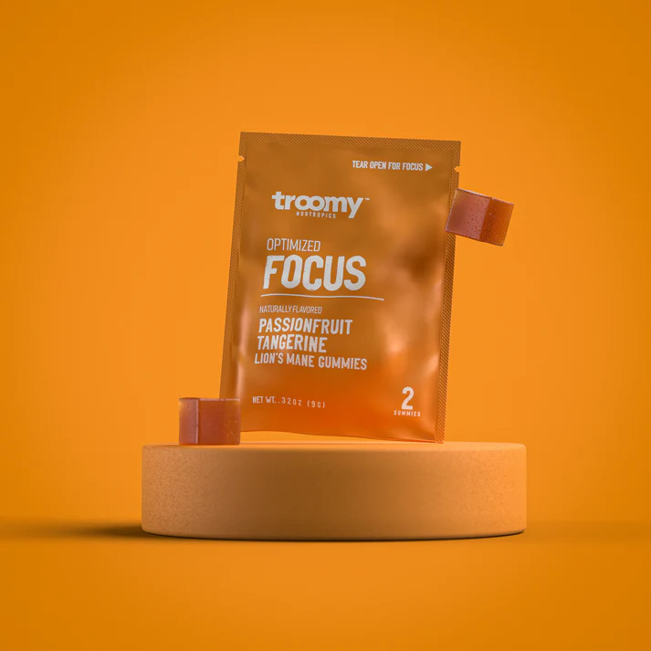 Focus Lion's Mane Gummies Troomy+