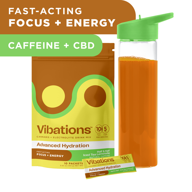 ~ Focus + Energy ~ Half & Half Iced Tea Lemonade Vibations