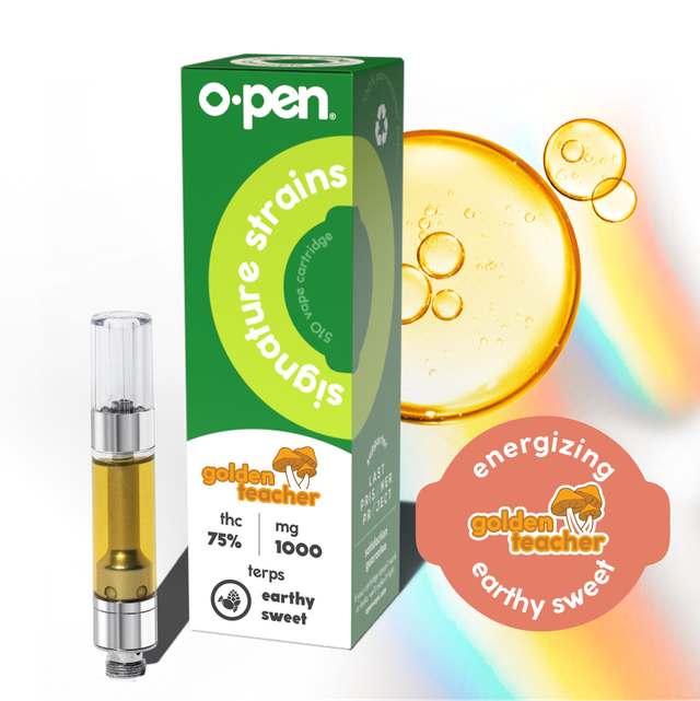 Golden Teacher Live Resin Cartridge O.Pen