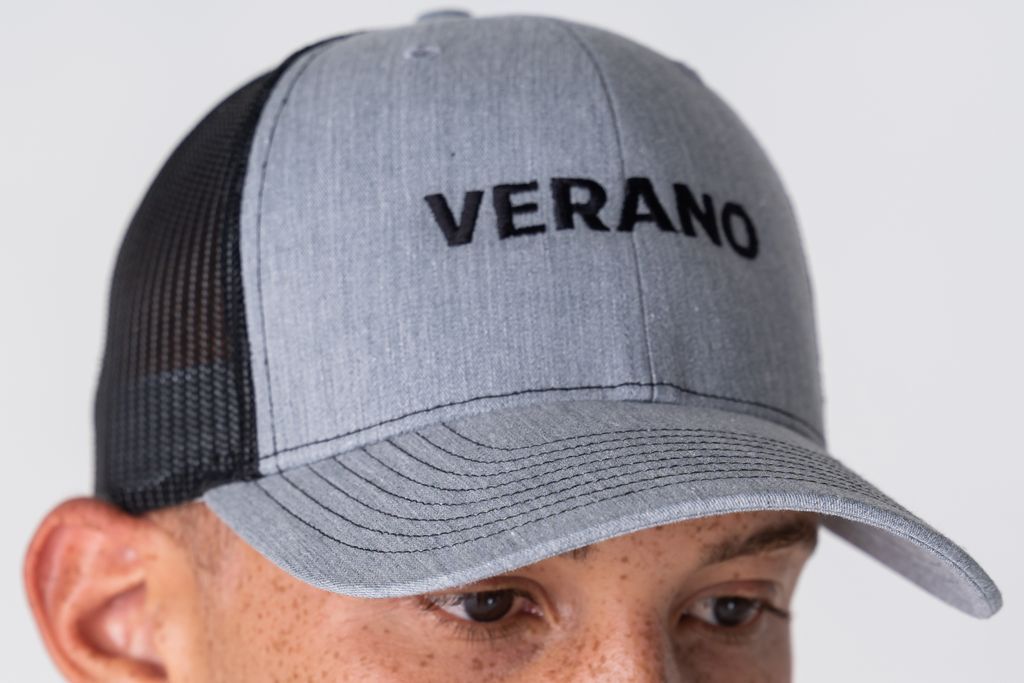 Verano Grey Dap Cap Hat, Adjustable - image 3