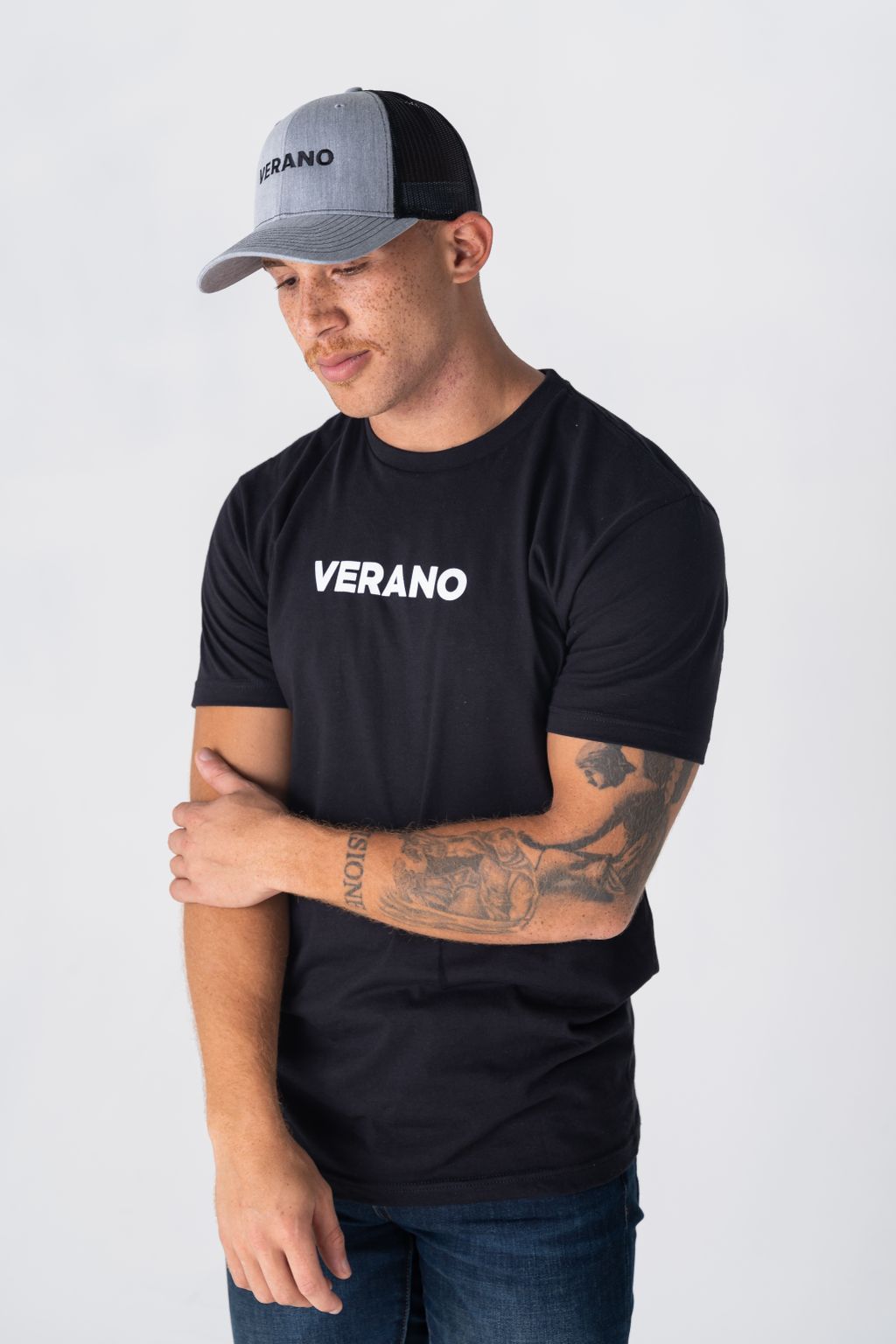 Verano Grey Dap Cap Hat, Adjustable - image 2