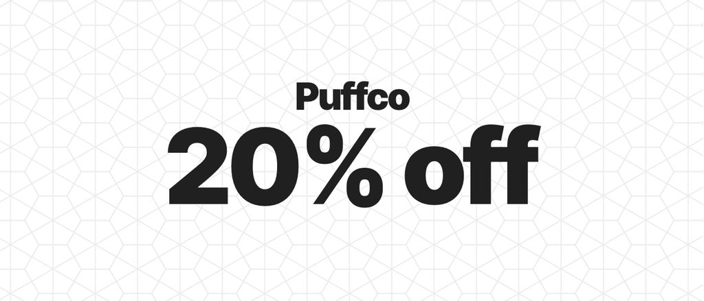 Cannabis Promo, Cannabis Sales, Cannabis Discounts, Cannabis on Sale, 20% off Puffco