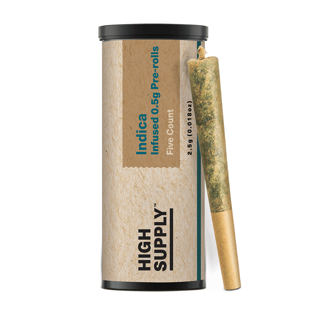 High Supply Blue Bomb Pop Infused Pre-Roll 2.5g 5pk