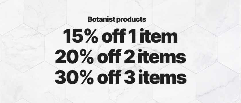 Cannabis Promo, Cannabis Sales, Cannabis Discounts, Cannabis on Sale, Botanist Blast - Save 15%, 20%, or 30% On All Botanist! WEB