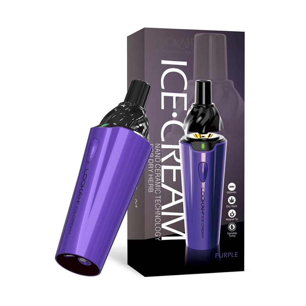 Ice Cream Dry Herb Vaporizer Lookah