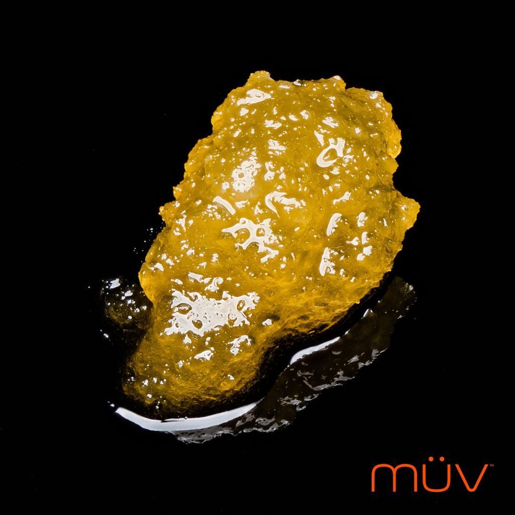 MÜV Live Resin Triangle Kush Sugar Live Resin Sugar Concentrate, 1g