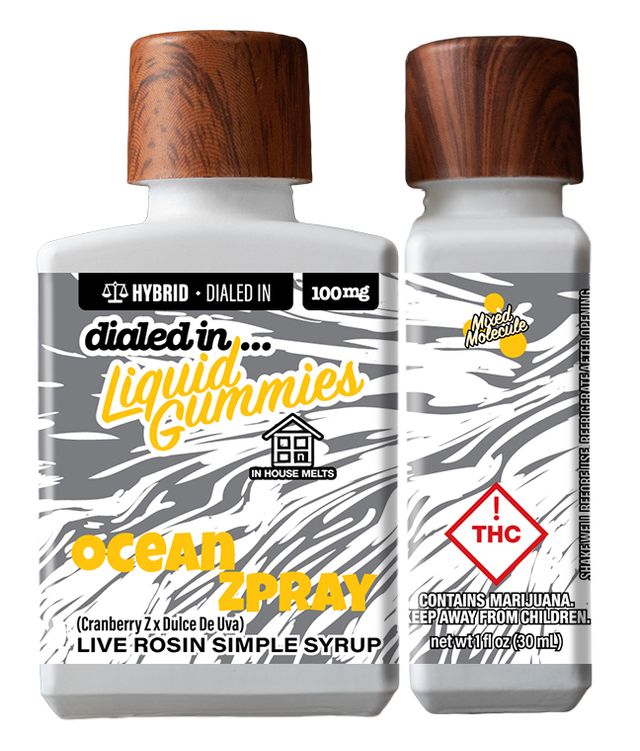 Ocean Zpray Liquid Gummies Dialed In