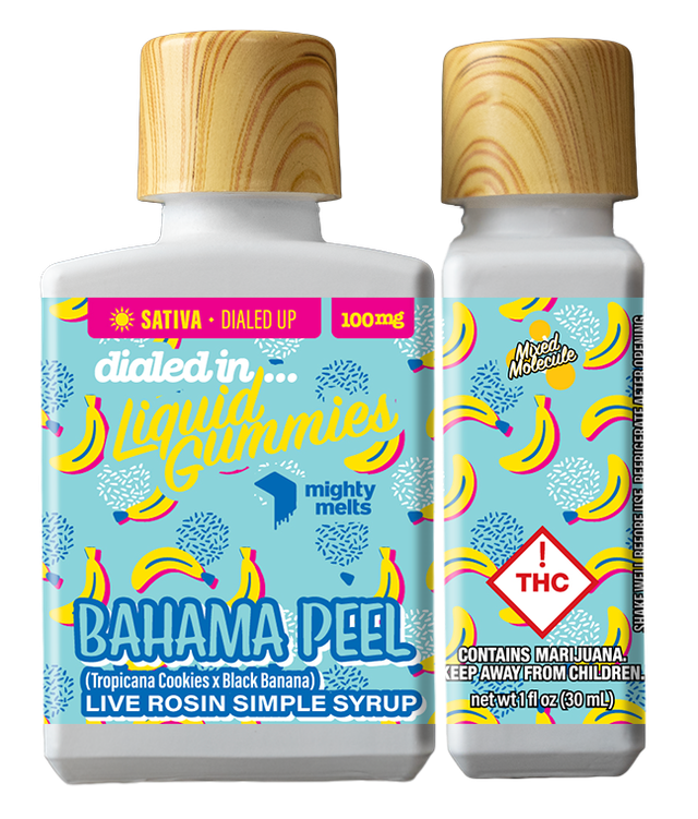 Bahama Peel Liquid Gummies Dialed In