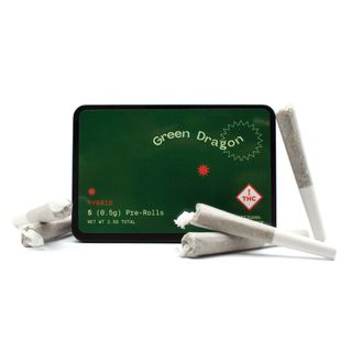 Grease Monkey Preroll 5-Pack Green Dragon (CO)
