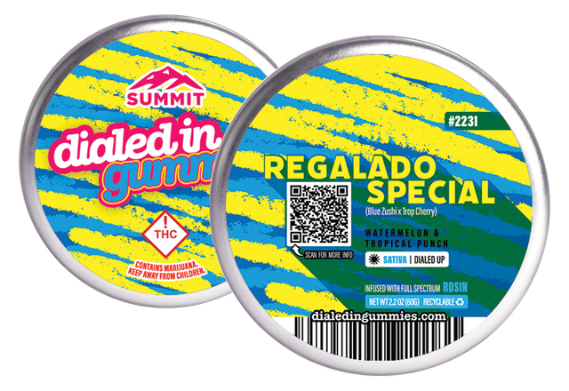 Regalado Special Gummies Dialed In