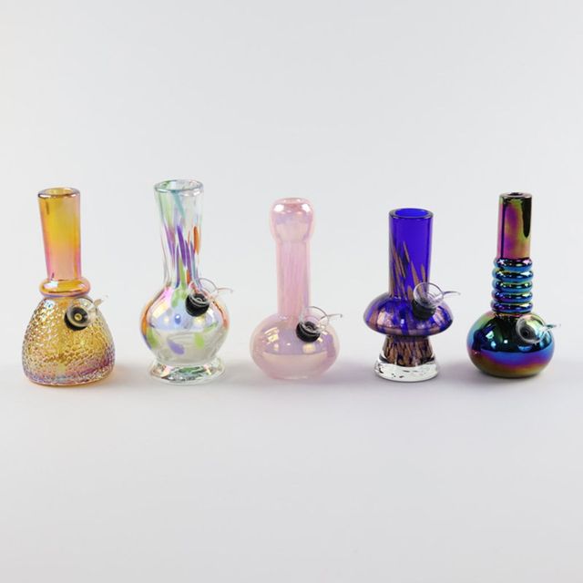 *6" Soft Glass Water Pipe Luv Buds