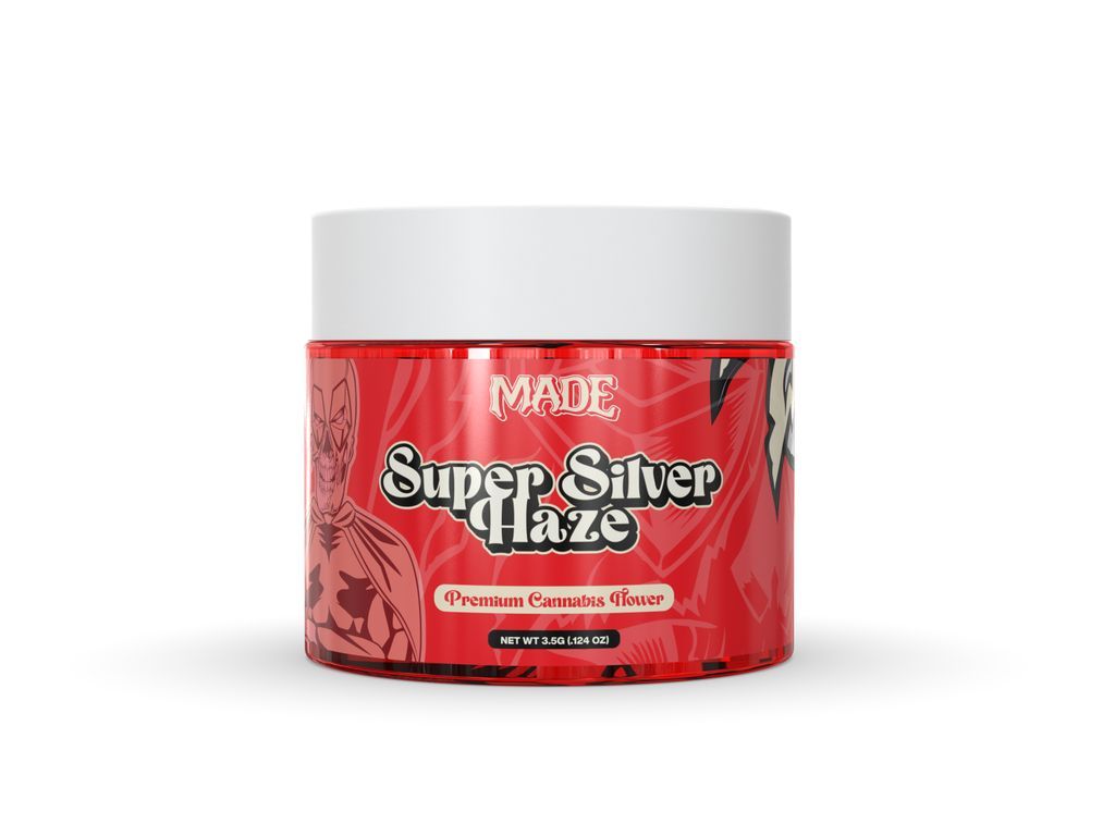 Made Super Silver Haze Flower, 3.5g