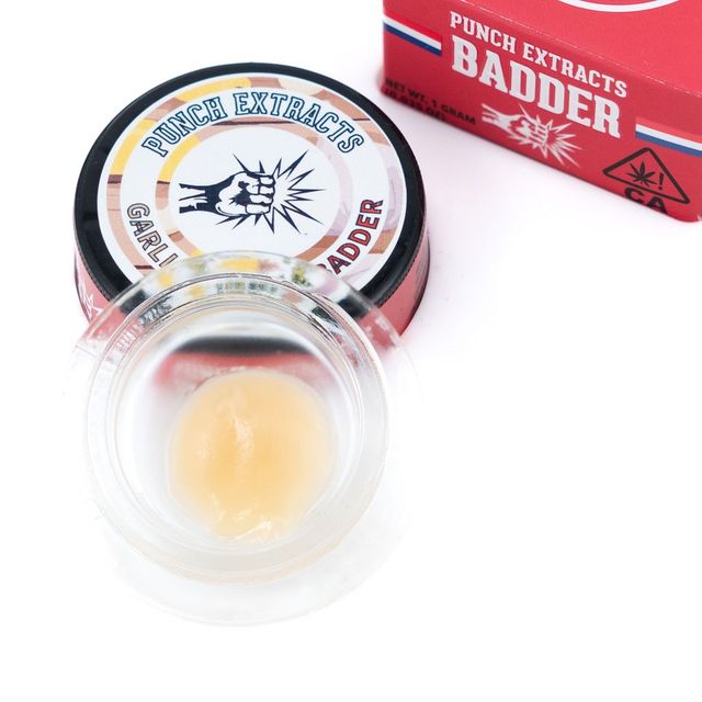 Garlic Banana BHO Badder Punch Edibles
