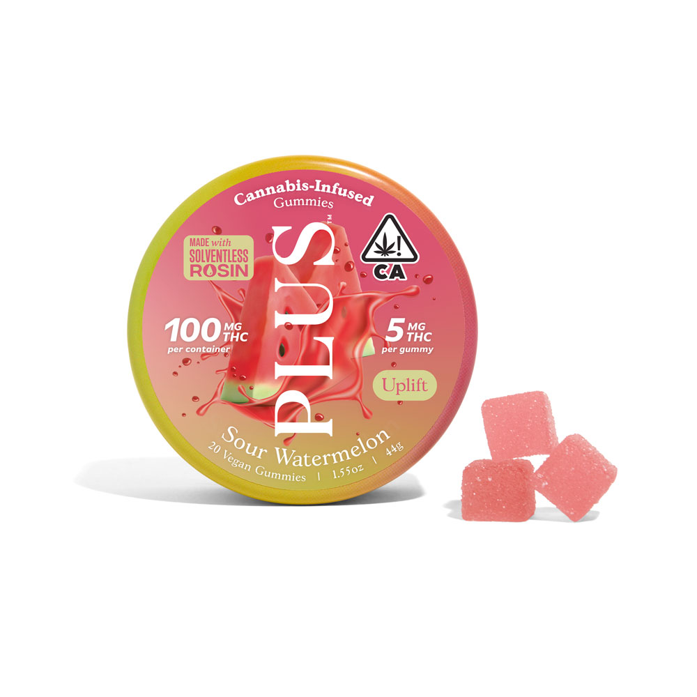 Plus Gummies — Sour Watermelon - 5mg / 20-pack