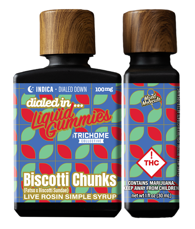 Biscotti Chunks Liquid Gummies Dialed In