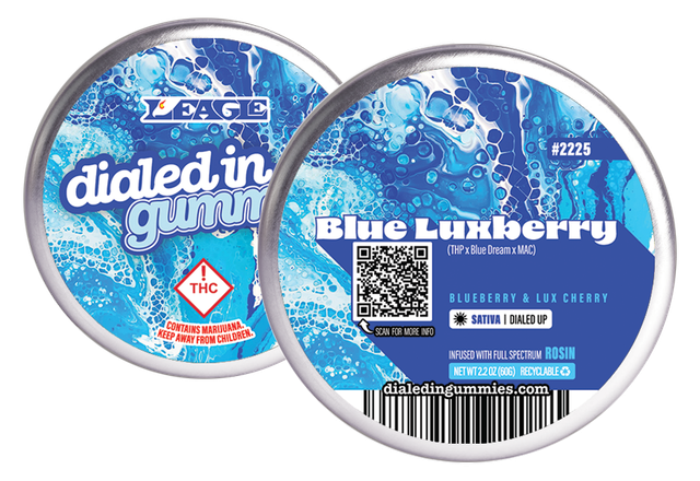 Blue Luxberry Gummies Dialed In