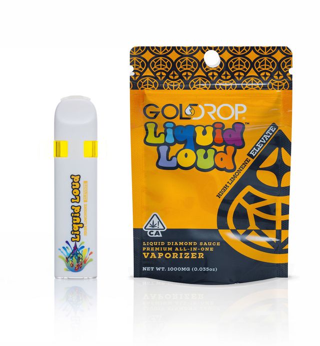 Liquid Loud: Sour Peaches AIO GoldDrop