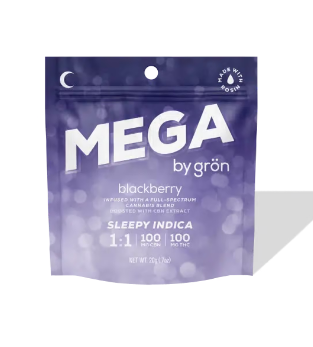 Blackberry Mega Pearl Sleepy 1:1 (THC:CBN)